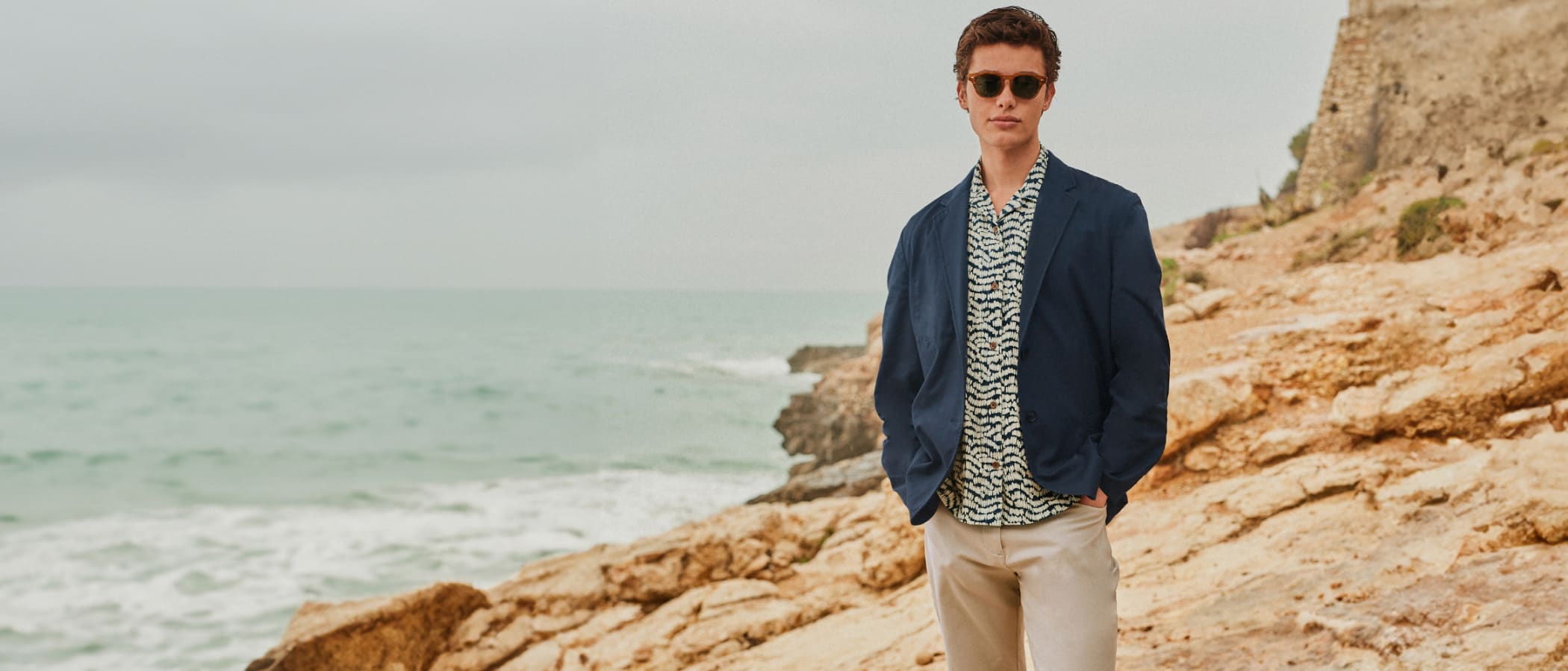 Men's linen looks