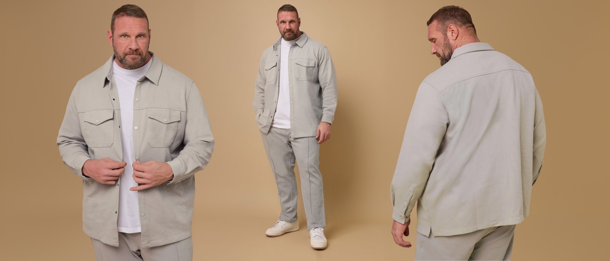 أنماط المقاسات الكبيرة للرجال