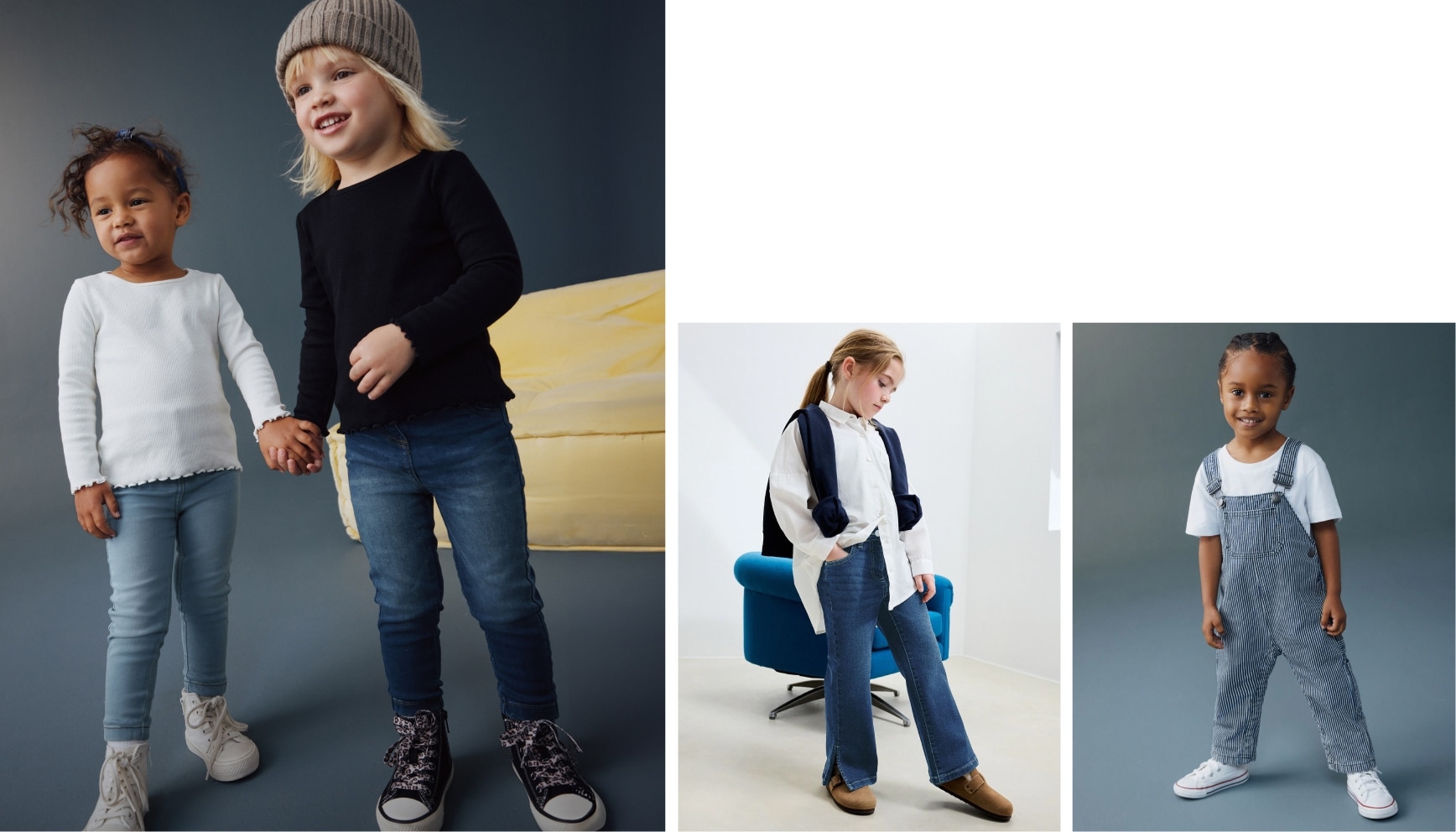 ملابس دنيم للأطفال