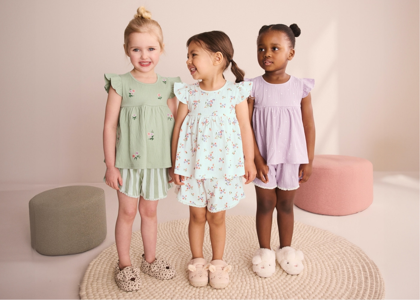 GIRLS' SUMMER PYJAMAS