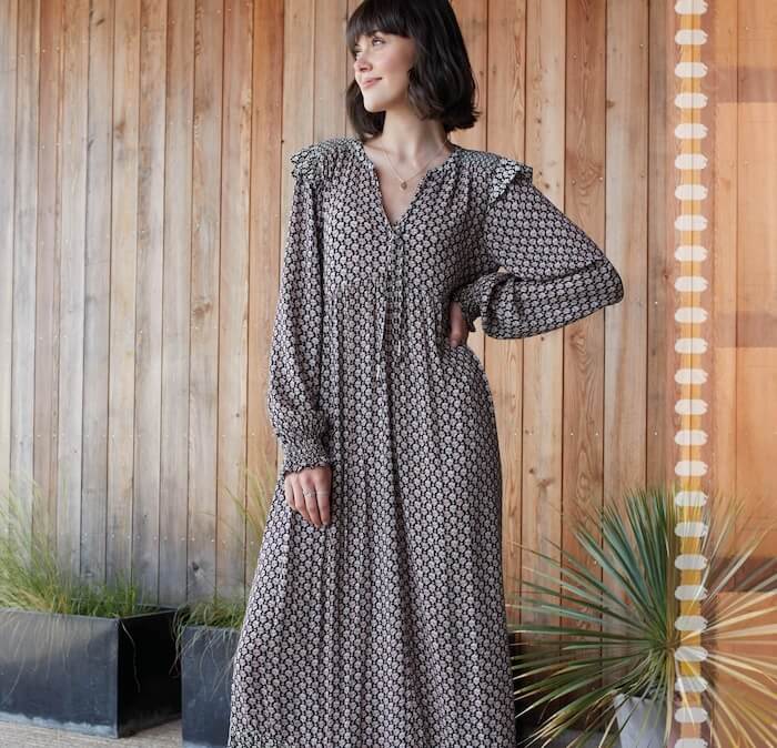 Maxi dress autumn best sale